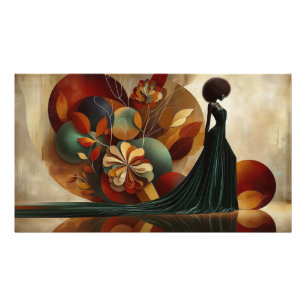 Foto Arte poster afro-americana Abstrato de Muro