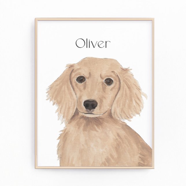 Foto Arte Red Dachshund de Longa Altura (Criador carregado)