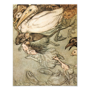 Foto Arthur Rackham 1907 "a piscina impressão dos