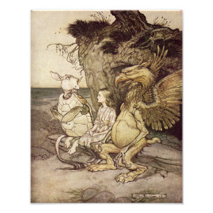 Foto Arthur Rackham 1907 "que é" impressão curioso