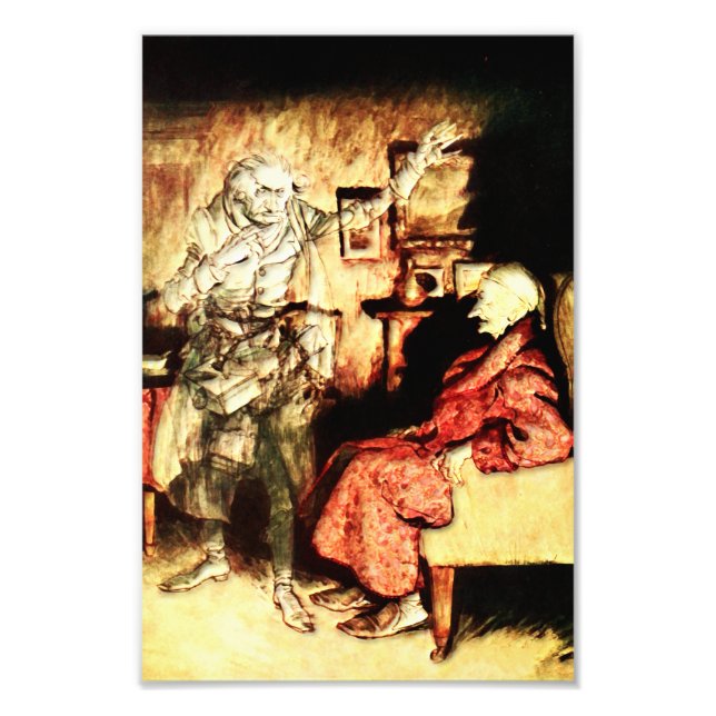 Foto Arthur Rackham - Um Carol de Natal - Scrooge (Frente)