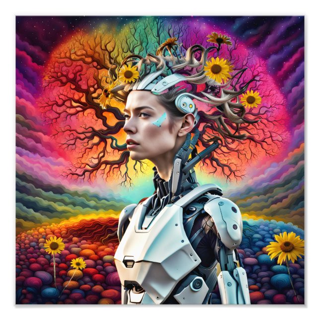 Foto Árvore Android (Frente)