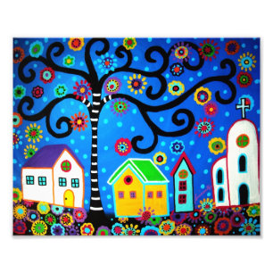 Foto Árvore da pintura da vida