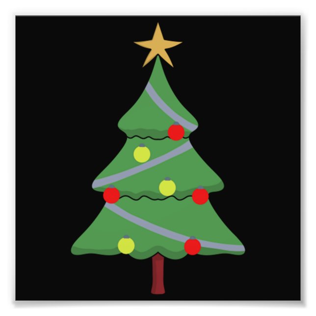 Foto Árvore de Natal Adorável (Frente)