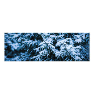 Foto Árvore de Natal de inverno de neve