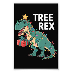 Foto Árvore de Natal Dinossauro Rex Pajamas Luzes de Na