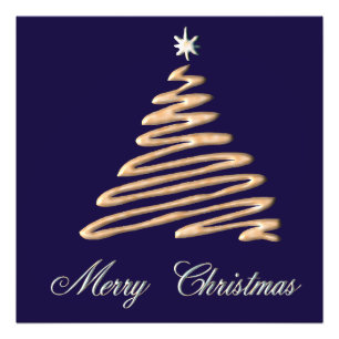 Foto Árvore de Natal Dourada