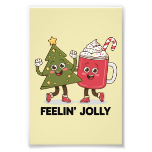 Foto Árvore de Natal Sentindo-se Alegre Amante do Café