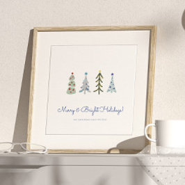 Foto Árvores de Natal minimalistas escandinavas