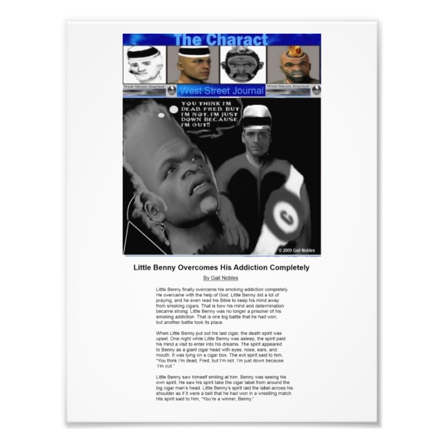 Foto As Histórias de Caracteres (Frente)