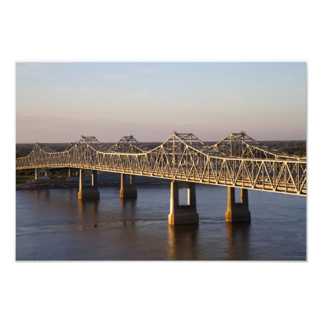 Foto As Pontes Natchez-Vidalia que cruzam o (Frente)
