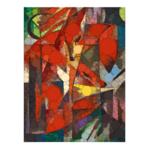 Foto As raposas, os pontos infinitos por Franz Marc