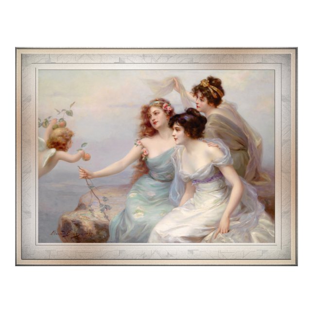Foto As três Graças de Edouard Bisson (Frente)