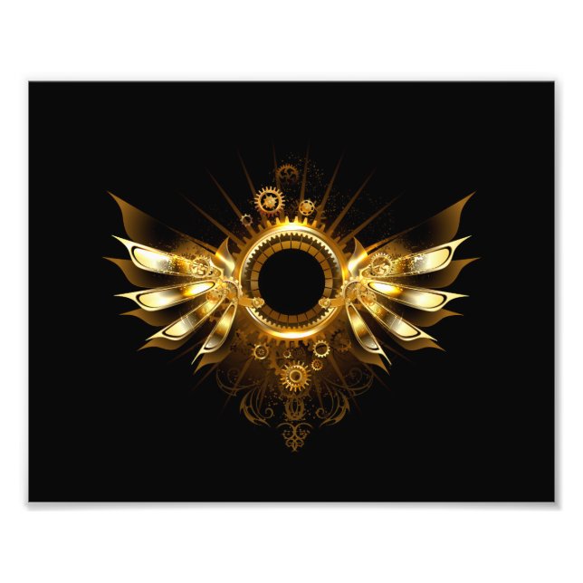 Foto Asas steampunk (Frente)