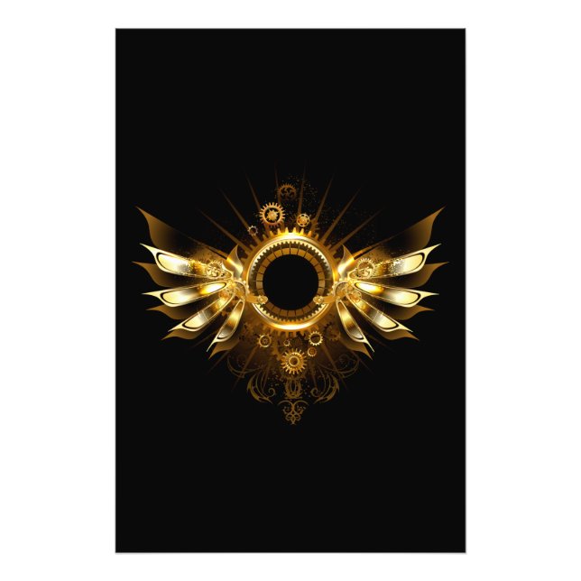 Foto Asas steampunk (Frente)