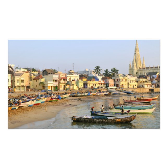 Foto Ásia, Índia, Tamil Nadu, Kanniyakumari (Frente)