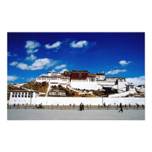 Foto Ásia, Tibete, Lhasa, Palácio de Potala. UNECSO