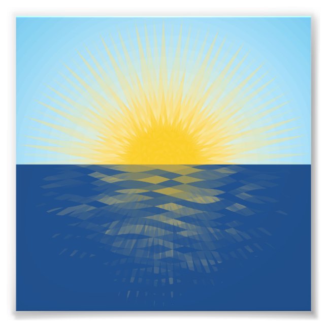 Foto Assalto do Sol sobre os Novos Começos do Oceano (Frente)