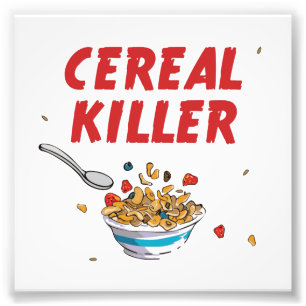 Foto Assassino do cereal de pequeno almoço
