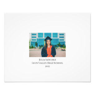 Foto Assinável de Guestbook de Graduação Personali