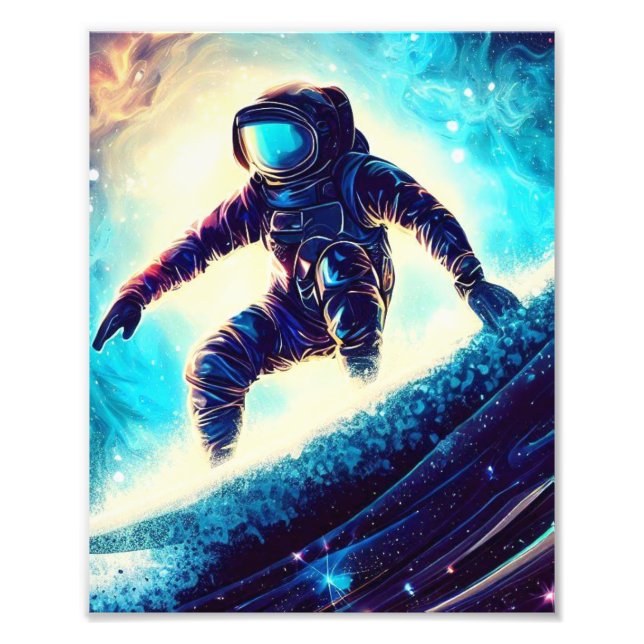 FOTO ASTRONAUT SURFING THE MILKY WAY (Frente)
