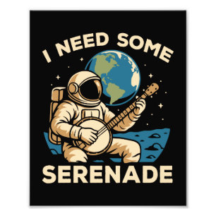 Foto Astronauta Banjo Serenade Som Cósmico