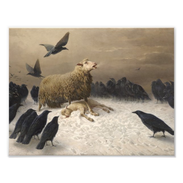 Foto August Friedrich Schenck - Anguish (Frente)