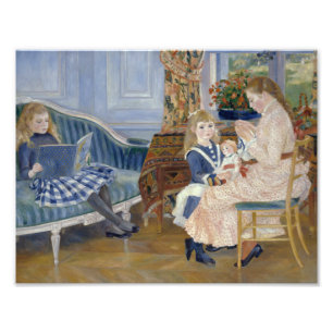 Foto Auguste Renoir - a tarde das crianças em Wargemon