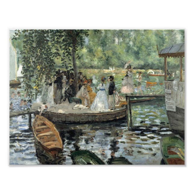 Foto Auguste Renoir - La Grenouillere (Frente)