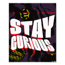 Foto Aura Curiosa — Poster Minimalista Moderno
