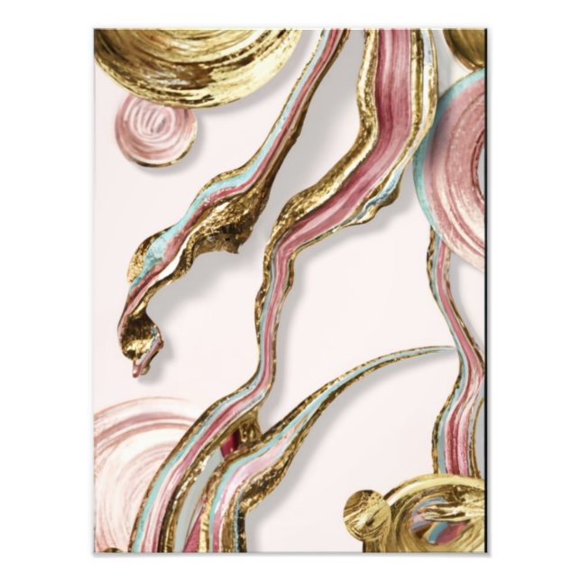 Foto Aurora no Mar de Rosa Marble (Frente)