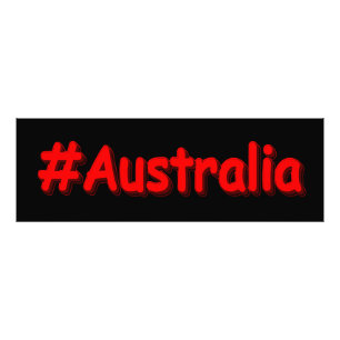 Foto "#Austrália" Design. Comprar Agora