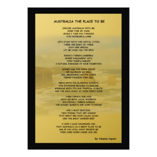 Foto Austrália, o lugar para ser o alargamento fotográf