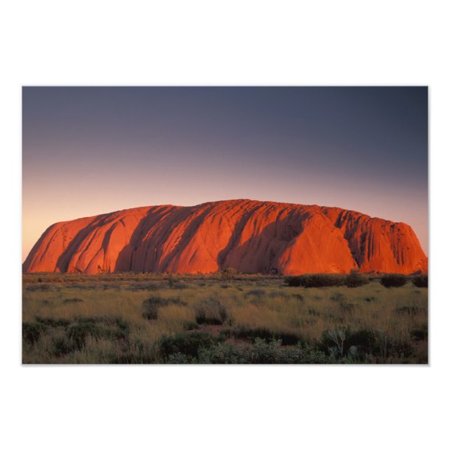 Foto Austrália, Parque Nacional Uluru. Uluru ou (Frente)
