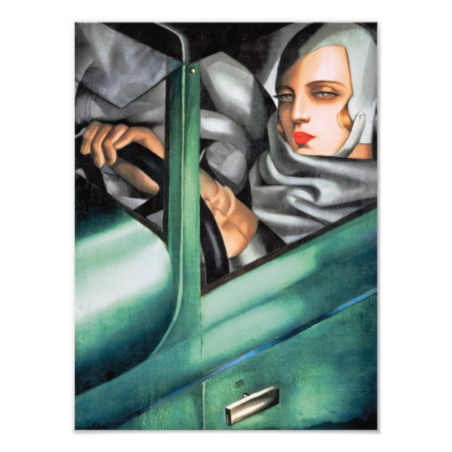 Foto Autorretrato | Tamara De Lempicka | (Frente)