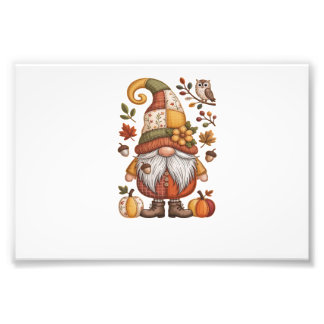 Foto autumn gnome Classic T-Shirt.png