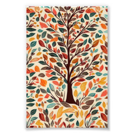 FOTO AUTUMN LEAF TREE DESIGN