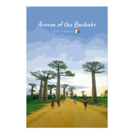 Foto Avenida dos Baobás, Madagascar - Paisagem