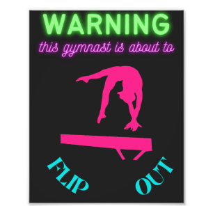 Foto Aviso: Este Gymnast Está Prestes A Sacudir