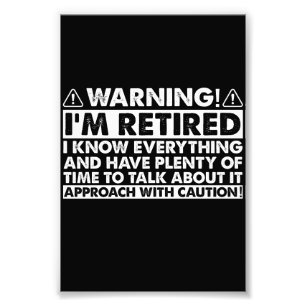 Foto Aviso Estou Aposentado Piada Aposentadoria Aposent