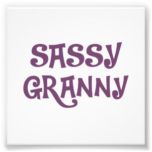 Foto Avó Sassy da avó
