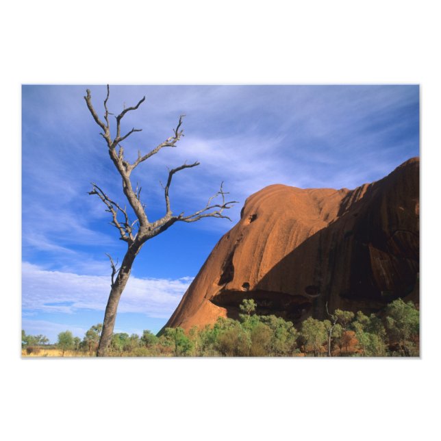 Foto Ayers Rock Uluru no Outback Austrália (Frente)
