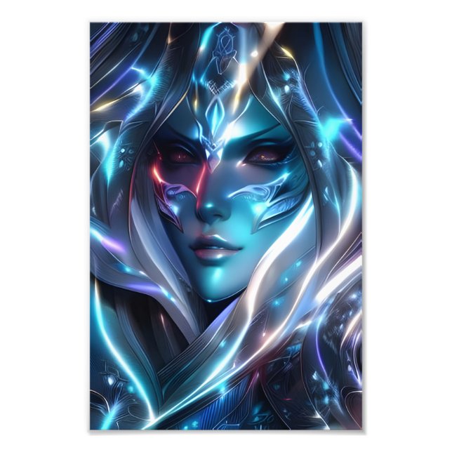 Foto Azul digital (Frente)