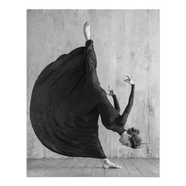 Foto Bailarina Vitoriana em Movimento (Frente)