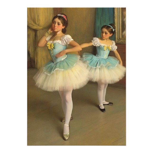 Foto Bailarinas en el estilo romántico (Frente)