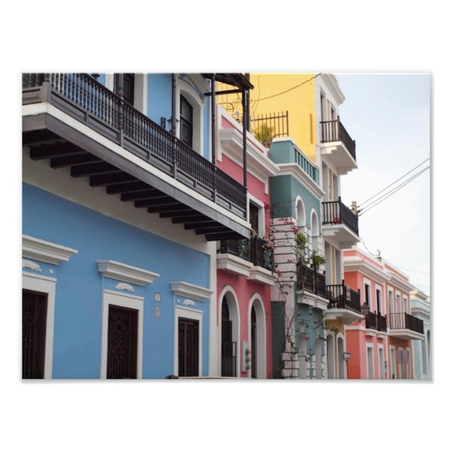 Foto Balconies, Old San Juan, Porto Rico (Frente)