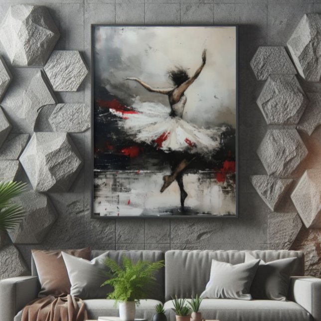Foto Balé Dancer Simbólico Abstrato Art (Criador carregado)