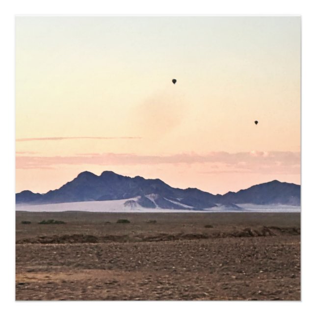 Foto Balões De Ar Quente Sobre Sossusvlei (Frente)