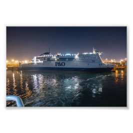 Foto Balsa P&O Pride of Hull à Noite