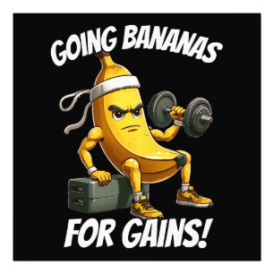 Foto banana se exercitando